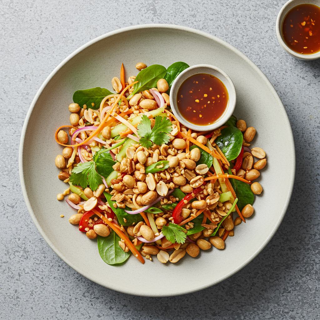 Thai Crunchy Peanut Salad